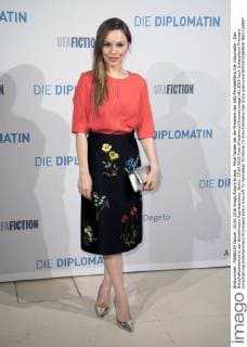Mina Tander bei der Premiere des ARD Fernsehfilms Die Diplomatin - Das Botschaftsattentat in der Bertelsmann Repräsentanz. Berlin, 25.04.2016 Foto:xFredericx xFuturexImage