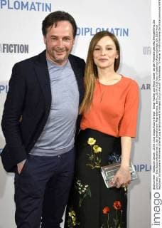 Elmar Fischer und Mina Tander bei der Premiere des ARD Fernsehfilms Die Diplomatin - Das Botschaftsattentat in der Bertelsmann Repräsentanz. Berlin, 25.04.2016 Foto:xFredericx xFuturexImage