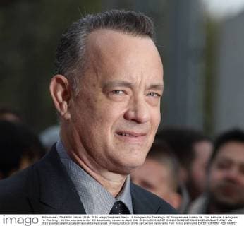 A Hologram For The King - UK film premiere London UK. Tom Hanks at A Hologram For The King - UK film premiere at the BFI Southbank, London on April 25th 2016. LMK73-60227-260416 