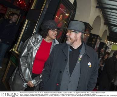 Doctor Faustus Gala Night London UK. Phil Jupitus at the Gala Night performance of Doctor Faustus at The Duke Of York s Theatre in London, England on April 25, 2016. LMK386-60226-260416 