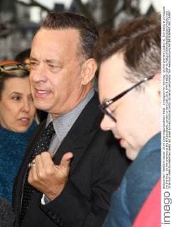 A Hologram For The King - UK film premiere London UK. Tom Hanks at A Hologram For The King - UK film premiere at the BFI Southbank, London on April 25th 2016. LMK73-60227-260416 