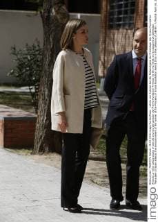 Letizia von Spanien bei der Bekanntgabe der Preisträger des Girona Foundation Awards La reina Letizia asiste al acto de anuncio del ganador del Premio Fundacion Princesa de Girona 2016, en la categoria de ?Entidad. The queen of Spain attends the announcement of the winner of the Princess of Girona Foundation Award 2016 in the category of ?Entity in Madrid, April 26, 2016. Photo by J. Luis Cuesta 261 Cordon Press. Cordon Press  JosexLuisxCuesta