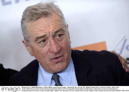Robert De Niro bei der 43. Chaplin Award Gala im Lincoln Center. New York, 25.04.2016 Foto:xD.xVanxTinex xFuturexImage