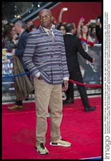 Bilder des Tages The First Avenger Filmpremiere in London . 26 04 2016. London, United Kingdom. Samuel L. Jackson arriving at the Captain America:Civil War premiere in London.  xStephenxLockx xi-Imagesx IIM-12513-0049