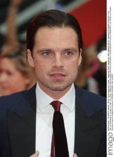 American actor Sebastian Stan attends the UK Premiere of Captain America: Civil War at Westfield in London on April 26, 2016.  LON20160426244 PAULxTREADWAY