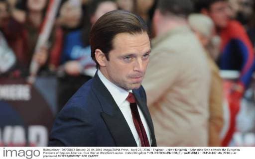 April 26, 2016 - England, United Kingdom - Sebastian Stan attends the European Premiere of Captain America: Civil War at Westfield London. United Kingdom - ZUMAs147