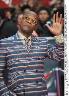 April 26, 2016 - England, United Kingdom - Samuel L Jackson attends the European Premiere of Captain America: Civil War at Westfield London. United Kingdom - ZUMAs147