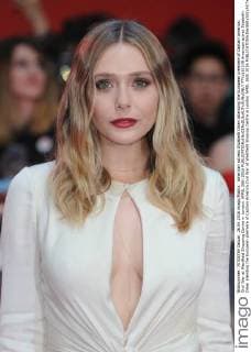 American actress Elizabeth Olsen attending the European premiere of Captain America: Civil War at Westfield Shopping Centre in London. APRIL 26th 2016  PTYx161145