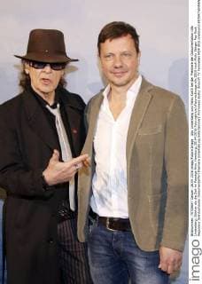 Udo Lindenberg und Falko Korth bei der Premiere der Dokumentation Udo Lindenberg: Stärker als die Zeit im Passage Kino. Hamburg, 26.04.2016 Foto:xgbrcix xFuturexImage