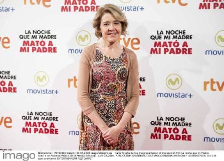 Maria Pujalte during the presentation of the spanish film La noche que mi Madre mato a mi Padre at Palacio de la Prensa in Madrid. April 27,2016.  (20160427003)