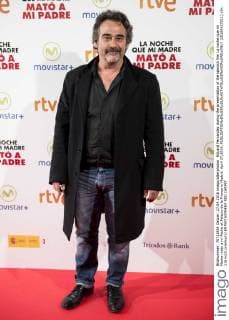 Eduard Fernandez during the presentation of the spanish film La noche que mi Madre mato a mi Padre at Palacio de la Prensa in Madrid. April 27,2016.  (20160427011)