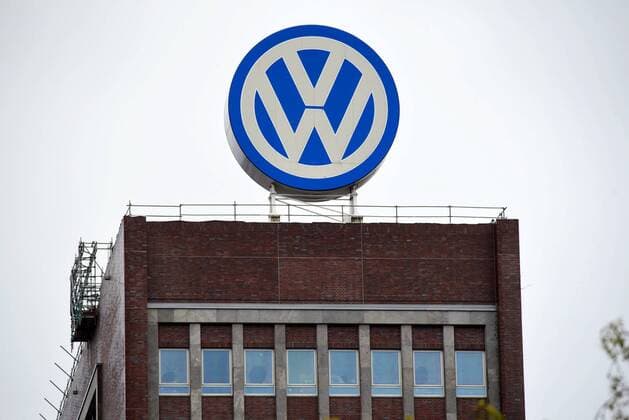 Deutschland, Wolfsburg, 27.04.2016 Blick auf das VW-Werk Bilanz-Pressekonferenz des VW-Konzerns am 28.April 2016