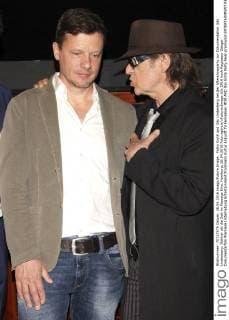 Falko Korth und Udo Lindenberg bei der Aftershowparty zur Dokumentation Udo Lindenberg: Stärker als die Zeit im Passage Kino. Hamburg, 26.04.2016 Foto:xgbrcix xFuturexImage
