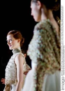 April 27, 2016 - Barcelona, Catalonia, Spain - Models at the runway for the Jesus Peiro bridal collection during Bridal Fashion Week in Barcelona (Spain) on 27 April, 2016. Barcelona Spain  - ZUMAn230