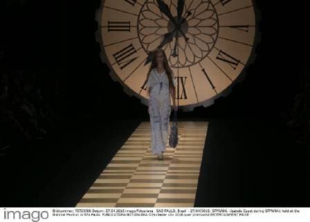 SAO PAULO, Brazil - 27 04 2016: SPFWN41 -Isabela Capet during SPFWN41 held at the Biennial Pavilion in S?o Paulo.  Ci?axNeder