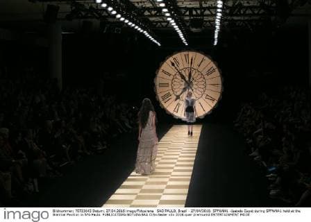 SAO PAULO, Brazil - 27 04 2016: SPFWN41 -Isabela Capet during SPFWN41 held at the Biennial Pavilion in S?o Paulo.  Ci?axNeder
