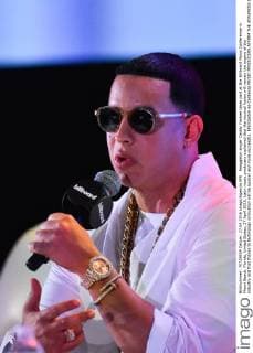 Reaggeton singer Daddy Yankee takes part at the Billboard Music Conference in Miami Beach, Florida, United States, 27 April 2016. Latin music producers explained that the musical fusion will remain the engine of the industry and that thanks to technology innovation will be quicker and more successful. EFE Gaston de Cardenas MUSIC PRODUCERS AFFIRM THE ADVANCES OF TECHNOLOGY WIL WALLOW INNOVATION !ACHTUNG: NUR REDAKTIONELLE NUTZUNG!  MBE009 20160428-635974085030449658