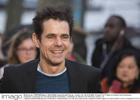 London, UK. 25 April 2016. Director Tom Tykwer arrives for the UK premiere of the film A Hologram for the King at the BFI Southbank. A Hologram for the King, UK Premiere, London, UK 
