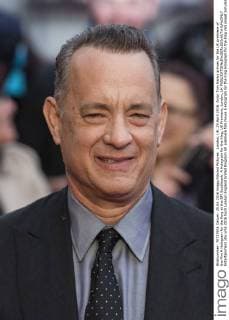London, UK. 25 April 2016. Actor Tom Hanks arrives for the UK premiere of the film A Hologram for the King at the BFI Southbank. A Hologram for the King, UK Premiere, London, UK 