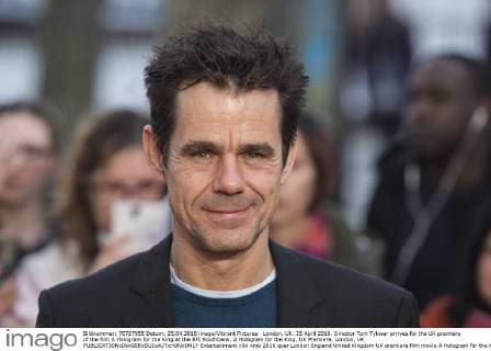London, UK. 25 April 2016. Director Tom Tykwer arrives for the UK premiere of the film A Hologram for the King at the BFI Southbank. A Hologram for the King, UK Premiere, London, UK 