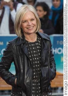 London, UK. 25 April 2016. Mariella Frostrup arrives for the UK premiere of the film A Hologram for the King at the BFI Southbank. A Hologram for the King, UK Premiere, London, UK 