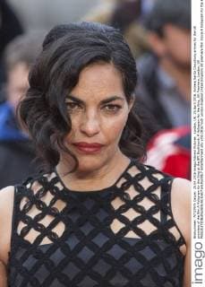 London, UK. 25 April 2016. Actress Sarita Choudhury arrives for the UK premiere of the film A Hologram for the King at the BFI Southbank. A Hologram for the King, UK Premiere, London, UK 