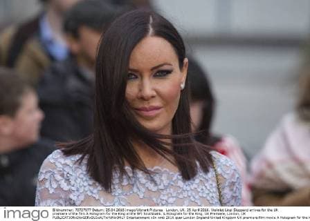 London, UK. 25 April 2016. Violinist Linzi Stoppard arrives for the UK premiere of the film A Hologram for the King at the BFI Southbank. A Hologram for the King, UK Premiere, London, UK 