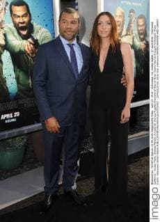April 27, 2016 - Hollywood, CA, United States - 27 April 2016 - Hollywood, California - Jordan Peele, Chelsea Peretti. Arrivals for the Los Angeles Premiere of Warner Bros. Keanu held at ArcLight Hollywood. Photo Credit: Hollywood United States - ZUMAa123
