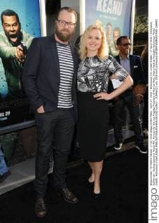 April 27, 2016 - Hollywood, CA, United States - 27 April 2016 - Hollywood, California - Joshua Leonard, Alison Pill. Arrivals for the Los Angeles Premiere of Warner Bros. Keanu held at ArcLight Hollywood. Photo Credit: Hollywood United States - ZUMAa123