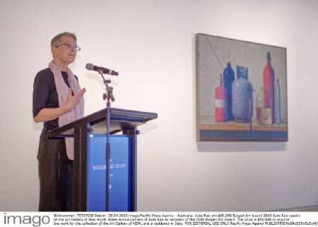 Australia: Jude Rae win $80,000 Bulgari Art Award 2016 Jude Rae speaks at the Art Gallery of New South Wales announcement of Jude Rae as recipient of the 2016 Bulgari Art Award. The prize is $50,000 to acquire the work for the collection of the Art Gallery of NSW, and a residency in Italy. FOR EDITORIAL USE ONLY.Pacific Press Agency  HughxPeterswald