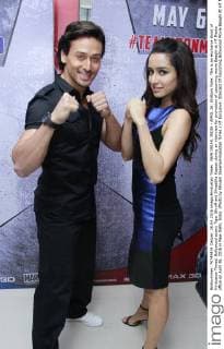 NEW DELHI, INDIA - APRIL 26: (Editors Note: This is an exclusive shoot of Hindustan Times) Bollywood actors Tiger Shroff and Shraddha Kapoor during an interview for promotion of upcoming movie Baaghi at HT Media office on April 26, 2016 in New Delhi, India. (Photo by Shivam Saxena Hindustan Times ) HT Exclusive: Starcast Of Upcoming Bollywood Movie Baaghi At HT Media Office For Promotions