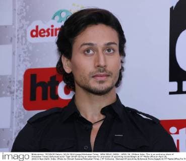 NEW DELHI, INDIA - APRIL 26: (Editors Note: This is an exclusive shoot of Hindustan Times) Bollywood actor Tiger Shroff during an interview for promotion of upcoming movie Baaghi at HT Media office on April 26, 2016 in New Delhi, India. (Photo by Shivam Saxena Hindustan Times ) HT Exclusive: Starcast Of Upcoming Bollywood Movie Baaghi At HT Media Office For Promotions