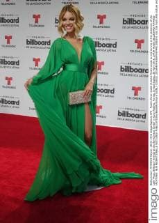 Puerto Rican model Zuleyka Rivera poses as she arrives at the ceremony of the Latin Music Billboard Awards at the BankUnited Center in Coral Gables, Florida, United States, 28 April 2016. LATIN MUSIC BILLBOARD AWARDS !ACHTUNG: NUR REDAKTIONELLE NUTZUNG!  CGS021 20160429-635974974921090292
