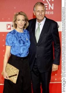 Ulrich Wickert und Julia Jäkel bei der Henri Nannen Preis 2016 Verleihung im Curio Haus. Hamburg, 28.04.2016 Foto:xgbrcix xFuturexImage