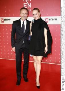 Frank Stahmer und Anne Meyer-Minnemann bei der Henri Nannen Preis 2016 Verleihung im Curio Haus. Hamburg, 28.04.2016 Foto:xgbrcix xFuturexImage