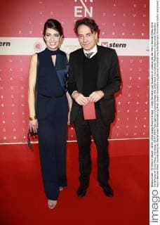 Linda Zervakis und Giovanni di Lorenzo bei der Henri Nannen Preis 2016 Verleihung im Curio Haus. Hamburg, 28.04.2016 Foto:xgbrcix xFuturexImage
