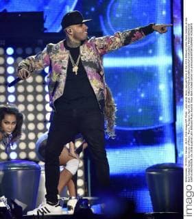 Latin artist Nicky Jam performs at the 2016 Billboard Latin Music Awards at the Bank United Center, University of Miami, Miami, Florida on April 28, 2016.  MIA20160428143 GARYxIxROTHSTEIN
