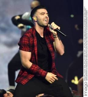 Latin artist Jancarlos Canela performs at the 2016 Billboard Latin Music Awards at the Bank United Center, University of Miami, Miami, Florida on April 28, 2016.  MIA20160428148 GARYxIxROTHSTEIN