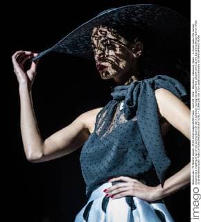 April 29, 2016 - Barcelona, Catalonia, Spain - A model walks the runway presenting a wedding dress of the Spring Summer 2017 collection during the Sonia Pena catwalk show at the Barcelona Bridal Fashion Week 2016 Barcelona Spain - ZUMAo105