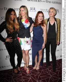 April 28, 2016 - West Hollywood, CA, United States - 28 April 2016 - West Hollywood, California - Ashanti, Mira Sorvino, Alexandra Daniels, Sharon Stone. Mothers And Daughters Los Angeles Premiere held at The London. Photo Credit: West Hollywood United States - ZUMAa123