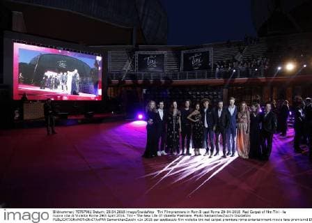 Tini Filmpremiere in Rom Il cast Roma 29-04-2016 Red Carpet of film Tini - la nuova vita di Violetta Rome 29th April 2016. Tini - The New Life Of Violetta Premiere. Photo SamanthaxZucchi Insidefoto SamanthaxZucchi