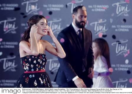 Tini Filmpremiere in Rom Martina Stoessel Roma 29-04-2016 Red Carpet of film Tini - la nuova vita di Violetta Rome 29th April 2016. Tini - The New Life Of Violetta Premiere. Photo SamanthaxZucchi Insidefoto SamanthaxZucchi