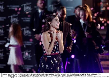 Tini Filmpremiere in Rom Martina Stoessel Roma 29-04-2016 Red Carpet of film Tini - la nuova vita di Violetta Rome 29th April 2016. Tini - The New Life Of Violetta Premiere. Photo SamanthaxZucchi Insidefoto SamanthaxZucchi