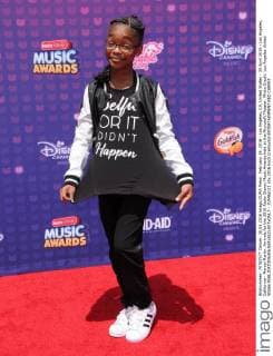 February 19, 2016 - Los Angeles, CA, United States - 30 April 2016 - Los Angeles, California - Marsai Martin. Arrivals for the 2016 Radio Disney Music Awards held at the Microsoft Theater. Photo Credit: Los Angeles United States - ZUMAa123