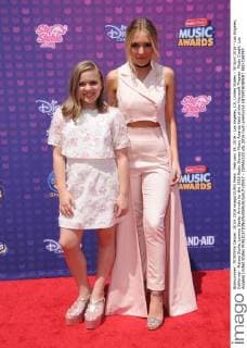 February 19, 2016 - Los Angeles, CA, United States - 30 April 2016 - Los Angeles, California - Maisey Stella, Lennon Stella. Arrivals for the 2016 Radio Disney Music Awards held at the Microsoft Theater. Photo Credit: Los Angeles United States - ZUMAa123