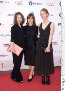 Paula Beer, Anneke Kim Sarnau und Theresa von Eltz beim Nominiertenabend Deutscher Filmpreis 2016 im BMW Haus am Kurfürstendamm. Berlin, 30.04.2016 Foto:xFredericx xFuturexImage