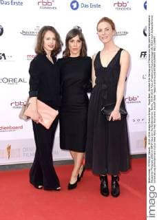 Paula Beer, Anneke Kim Sarnau und Theresa von Eltz beim Nominiertenabend Deutscher Filmpreis 2016 im BMW Haus am Kurfürstendamm. Berlin, 30.04.2016 Foto:xFredericx xFuturexImage