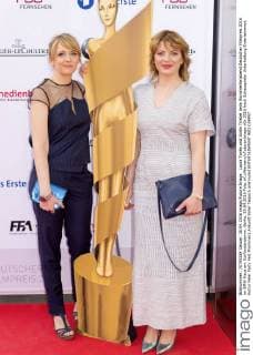 Laura Tonke und Jördis Triebel beim Nominiertenabend Deutscher Filmpreis 2016 im BMW Haus am Kurfürstendamm. Berlin, 30.04.2016 Foto:xK.xWernerx xFuturexImage