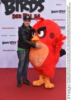 Sascha Vollmer, der The Boss Hoss Sänger bei der Angry Birds- Der Film Kino Premiere am 1.05.2016 in Berlin Angry Birs- Der Film Kinopremiere in Berlin, 2016 