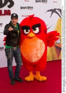 Sascha Vollmer - Deutschlandpremiere von Angry Birds in Berlin am 01.05.2016. Deutschlandpremiere - Angry Birds
